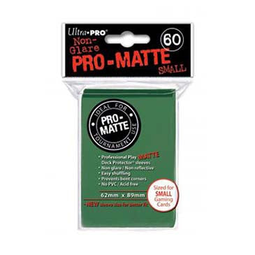 Ultra Pro Pro-Matte Small Deck Protector Sleeves Green (60)
