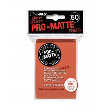 Ultra Pro Pro-Matte Small Deck Protector Sleeves Peach (60)