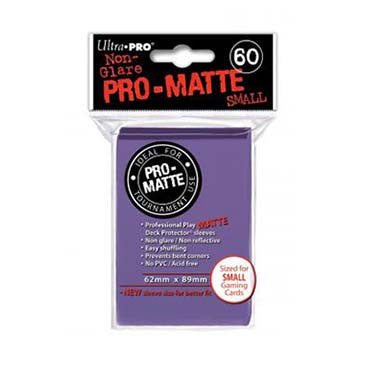 Ultra Pro Pro-Matte Small Deck Protector Sleeves Purple (60)
