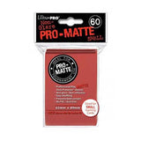 Ultra Pro Pro-Matte Small Deck Protector Sleeves Red (60)