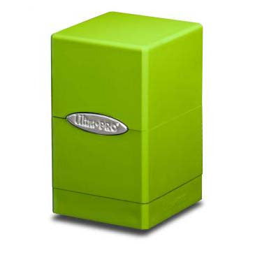 Ultra Pro Satin Tower Lime Green