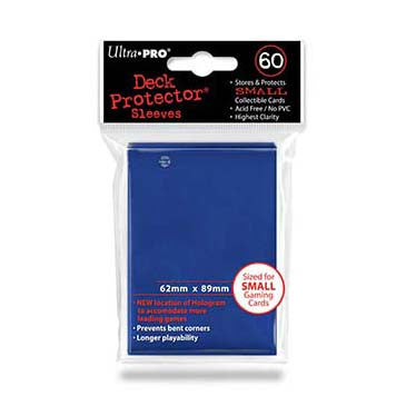 Ultra Pro Small Deck Protector Sleeves Blue (60)