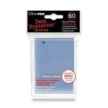 Ultra Pro Small Deck Protector Sleeves Clear (60)