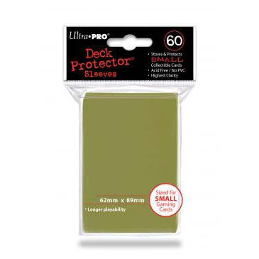 Ultra Pro Small Deck Protector Sleeves Metallic Gold (60)