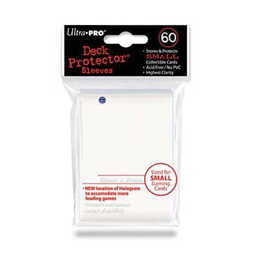 Ultra Pro Small Deck Protector Sleeves White (60)