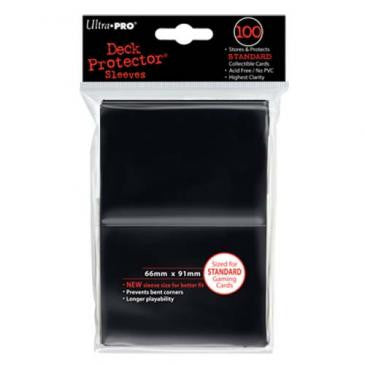 Ultra Pro Standard Deck Protector Sleeves Black (100)