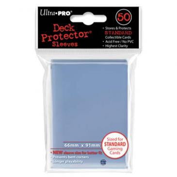 Ultra Pro Standard Deck Protector Sleeves Clear (50)