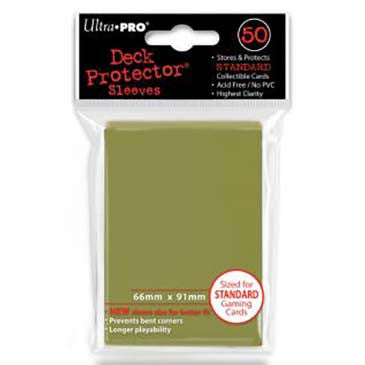 Ultra Pro Standard Deck Protector Sleeves Metallic Gold (50)