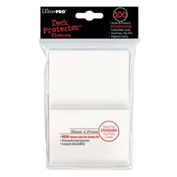 Ultra Pro Standard Deck Protector Sleeves White (100)