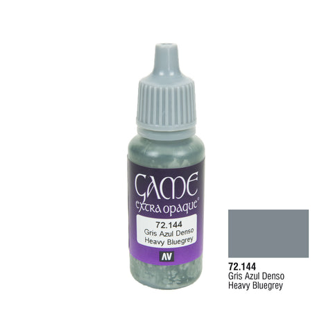 Vallejo 72.144 Game Extra Opaque: Heavy Bluegrey, 17ml