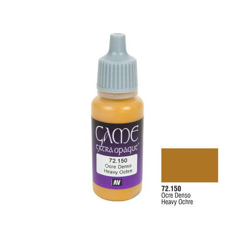 Vallejo 72.150 Game Extra Opaque: Heavy Ochre, 17ml