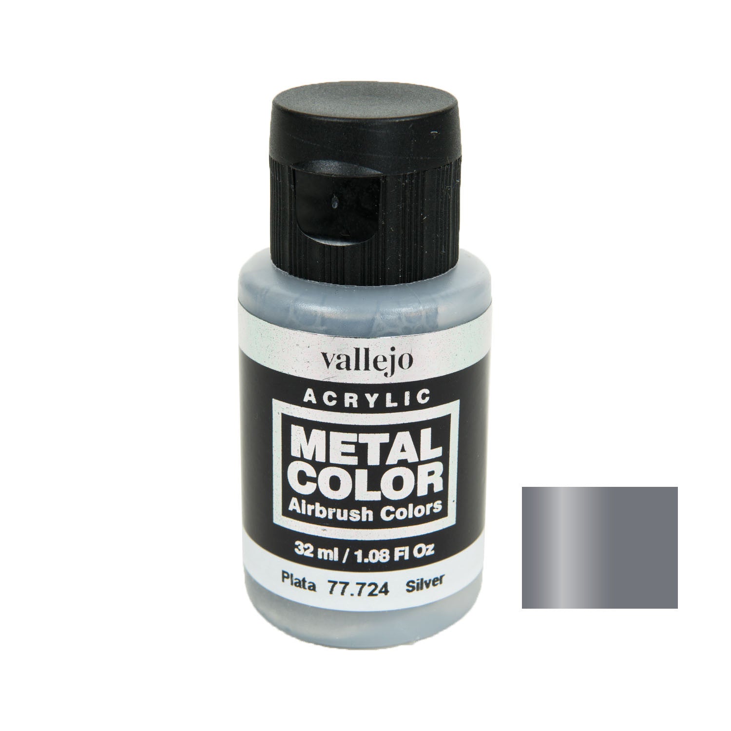 Vallejo 77.724 Metal Color: Silver (32 ml)