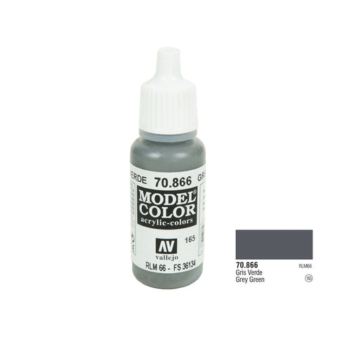 Vallejo 70.866 Model Color: Grey Green, 17ml