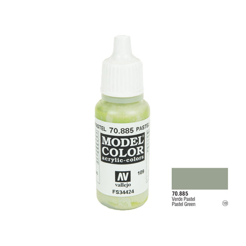 Vallejo 70.885 Model Color: Pastel Green, 17ml
