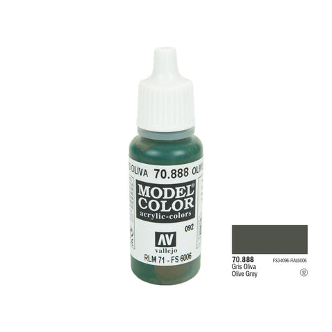 Vallejo 70.888 Model Color: Olive Grey, 17ml