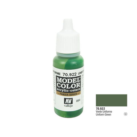 Vallejo 70.922 Model Color: USA Uniform Green, 17ml