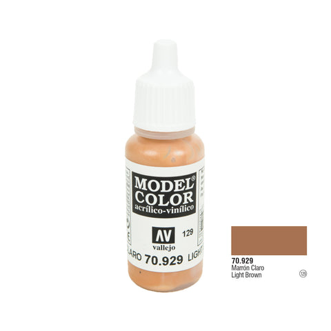 Vallejo 70.929 Model Color: Light Brown, 17ml