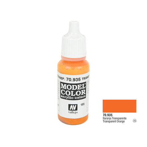 Vallejo 70.935 Model Color: Orange (transparent), 17ml