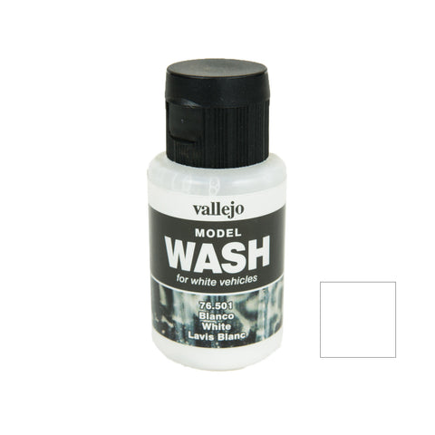 Vallejo 76.501 Model Wash: White, 35ml