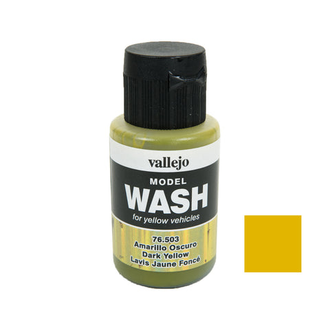 Vallejo 76.503 Model Wash: Dark Yellow, 35 ml