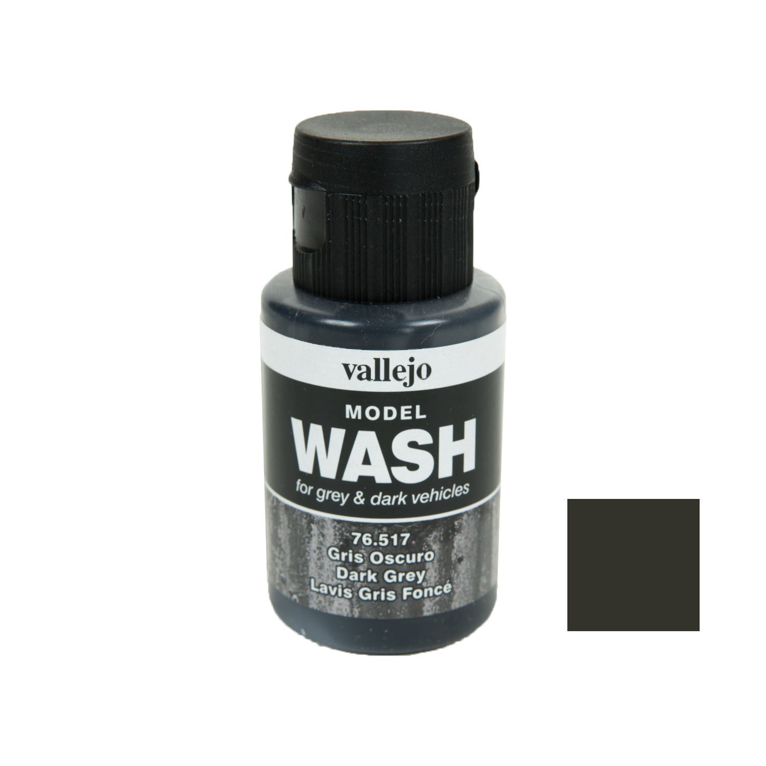 Vallejo 76.517 Model Wash: Dark Grey, 35ml