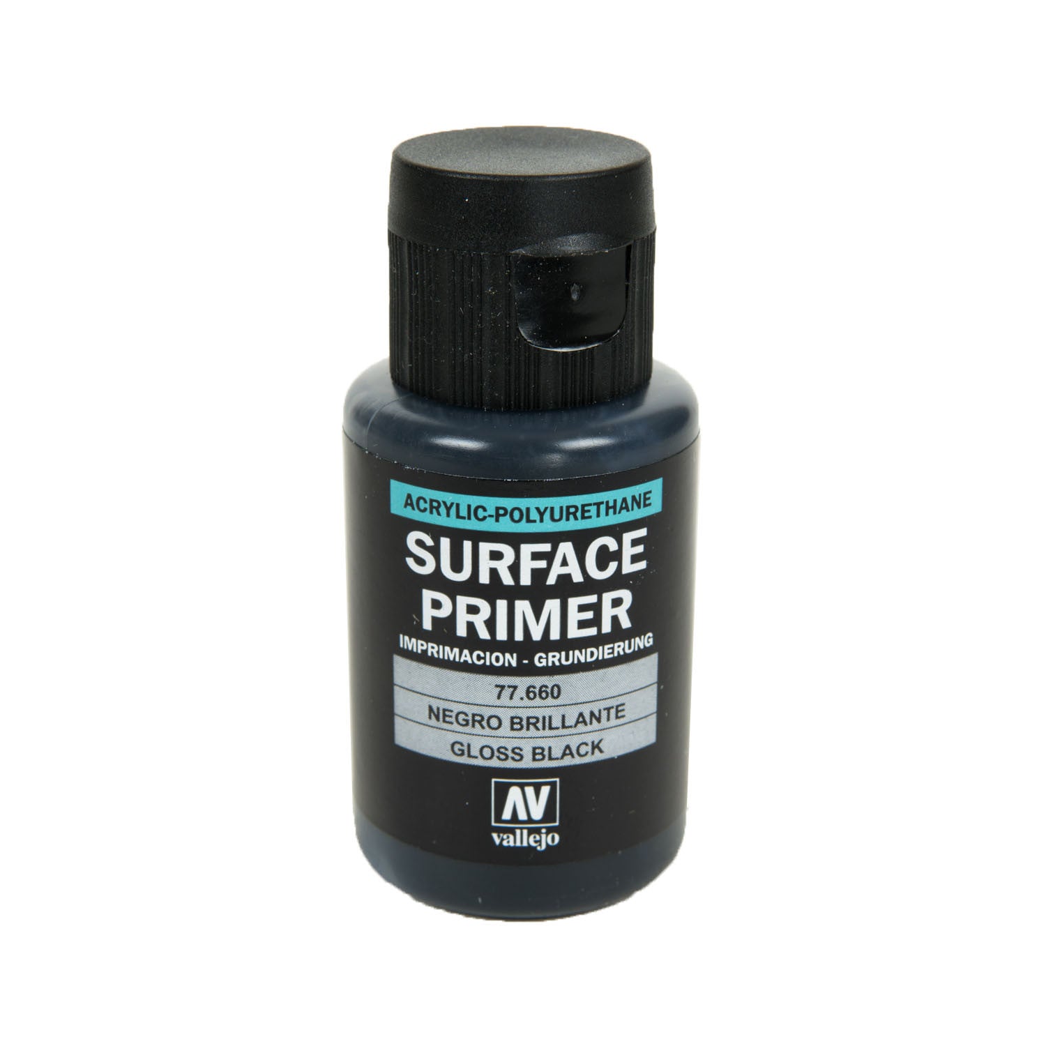 Vallejo 77.660 Gloss Black Surface Primer (32 ml) – Titan Bear Gaming