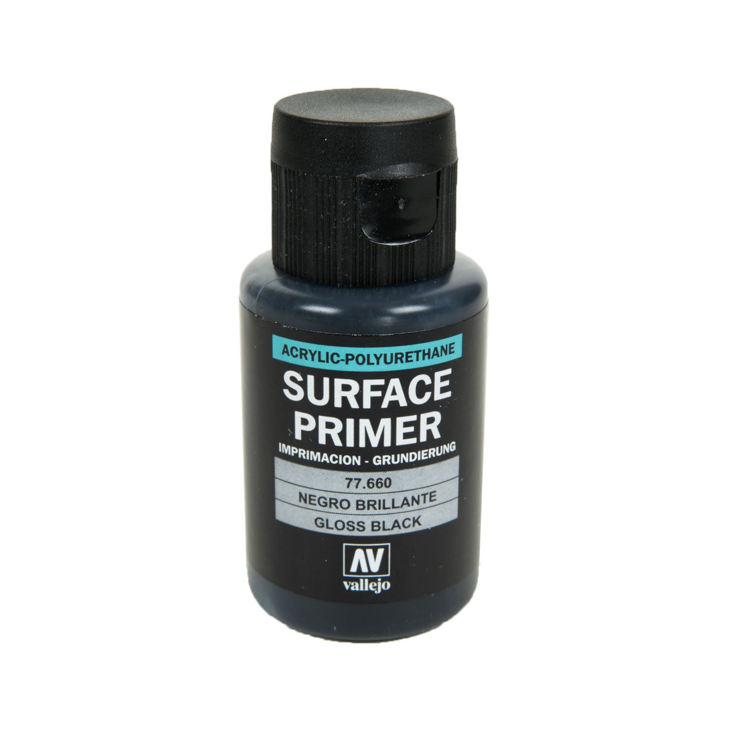 Vallejo 77.660 Gloss Black Surface Primer (32 ml)