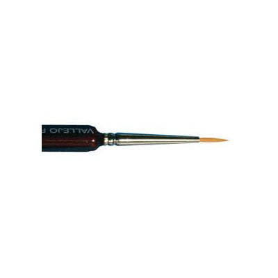 Vallejo Round Toray Brush Tri-Handle #000