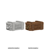 WizKids Deep Cuts™ Unpainted Miniatures: 73090 Crates