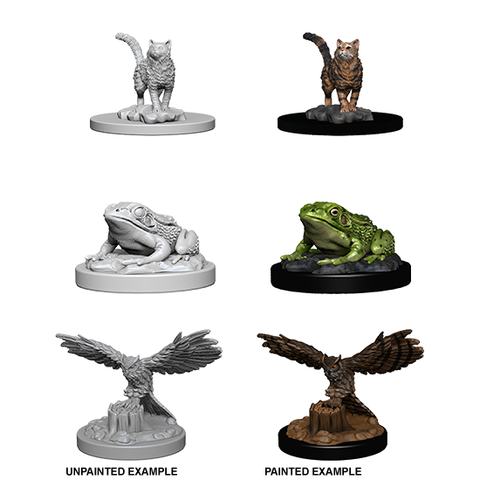 WizKids Deep Cuts™ Unpainted Miniatures: 73094 Familiars