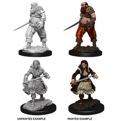 WizKids Deep Cuts™ Unpainted Miniatures: 73095 Pirates