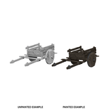 WizKids Deep Cuts™ Unpainted Miniatures: 73096 2 Wheel Cart