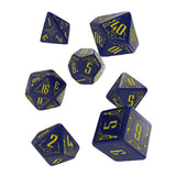 Galactic Dice Set Navy & Yellow