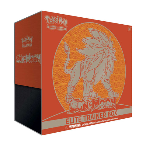 Pokemon TCG Sun & Moon Elite Trainer Box - Solgaleo