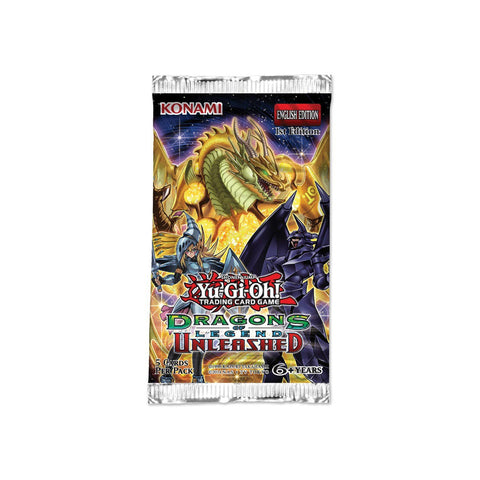 yugioh dragons of legend unleashed booster box Pack 5 Cards Konami just in time to celebrate the 25th anniversary of the card game Yu-Gi-Oh Booster Packs Titan